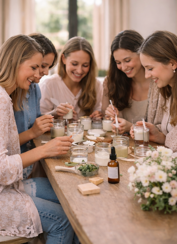 EVJF atelier entre copines mariage